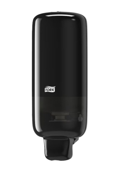 1 Ad. Tork Sabun Dispenseri Siyah 561508 + 1 Litre Tork El, Saç Ve Vücut Banyo Duş Kremi Hediyeli Siyah