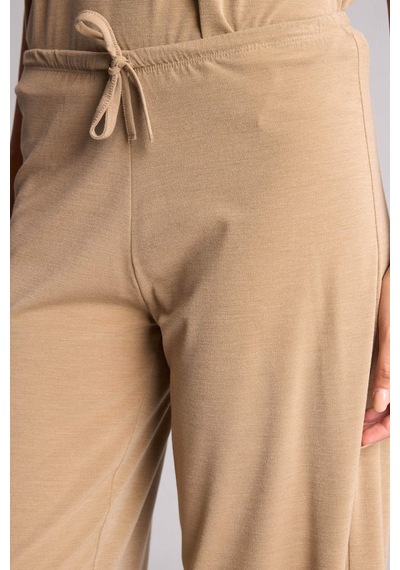 Defacto Wıde Leg Krep Pantolon I2211ax26aubg801 Bej-bg801