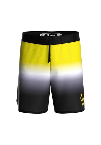 Pose I Down Aurora Black Npc Short Erkek Fizik Ve Deniz Şortu Sarı