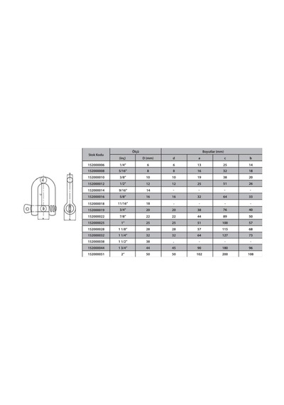 Plentifulm16 Zincir Kilidi 5/8 2 Adet