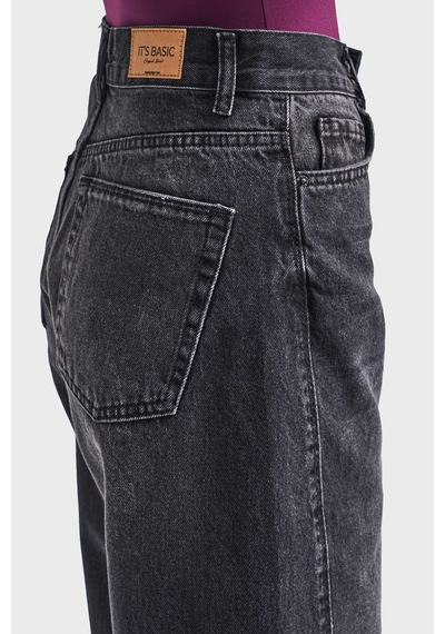 Itsbasic Kadın Koyu Füme Renk Venüs 2w5-1 Carrot Fit Rahat Kesim %100 Koton Denim Jean Itsbasic Kadın Koyu Füme Renk Venüs 2w5-1 Carrot Fit Rahat Kesim %100 Koton Denim Jean