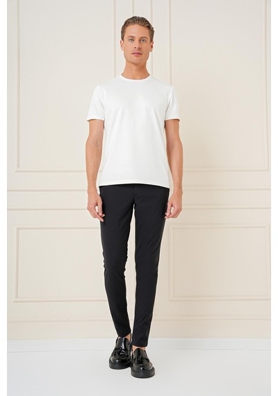Efor P 1161 Slim Fit Siyah Klasik Pantolon Siyah