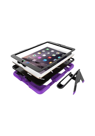 Newface Apple İpad 5 Air 9.7 Kılıf Griffin Tablet Kapak - Mor