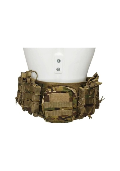 Astüm Askeri Malzeme Molle Kemer Multicam Renk Bej