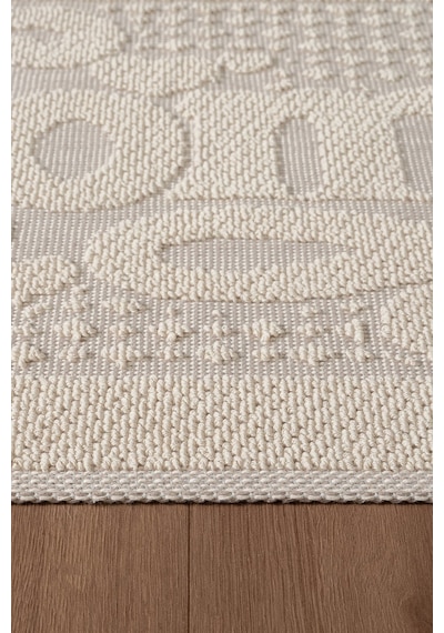 Sakura Sk011a Doğal Pamuk 2'li Banyo Paspas Seti 60x100 60x50cm Kaymaz Taban Makinada Yıkanabilir Krem-bej