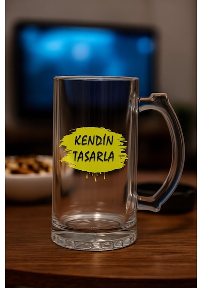 Kendin Tasarla Bardak - Kişiye Özel Bardak Satıya Sor 2 Bira Bardağı