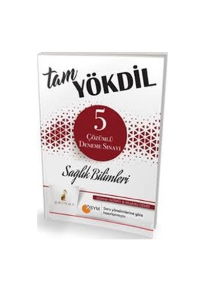 Pelikan Tam Yökdil Sağlık Bilimleri 5 Çözümlü Deneme Sınavı