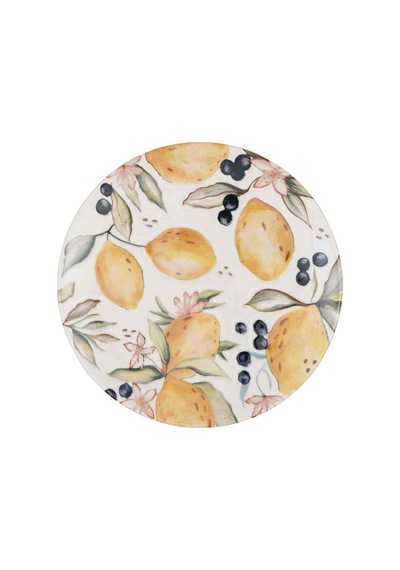The Mia Limoncello Pasta Tabağı 6lı Set 19 Cm Lmn012 Renkli
