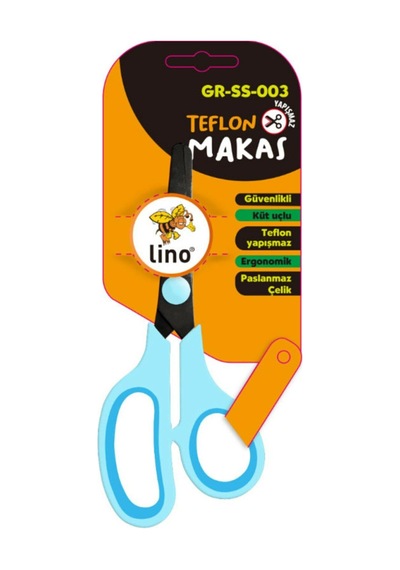 Lino Teflon Makas - Yapışmaz Blisterli Gr-Ss-003