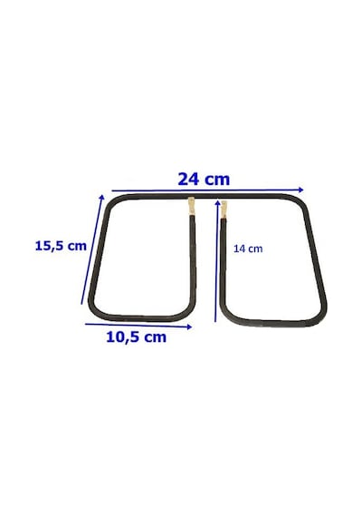 Korkmaz Tost Makinesi Rezistansı 800 Watt - 220v - 24 Cm X 15,5 Cm