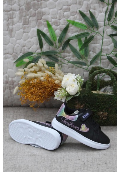 M.p 242-3316ft Çocuk Spor Ayakkabı Siyah