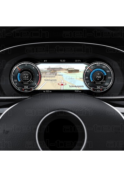 Volkswagen Passat Uyumlu Digital Gösterge Nano Ekran Koruyucu 2016/2019