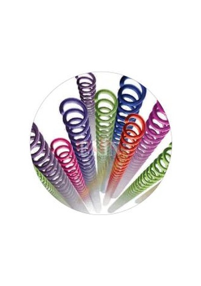 Mapi Plastik Helezon Spiral 28 Mm 3:1Şeffaf 50Li