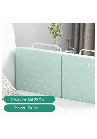 150 Cm Yeni Nesil Yatak Bariyeri, Yatak Koruyucu Yeşil