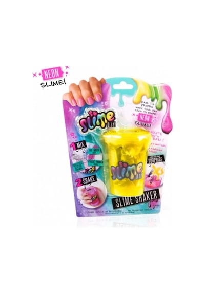 Slime Shaker Rainbow Tekli Paket Çok  Renkli