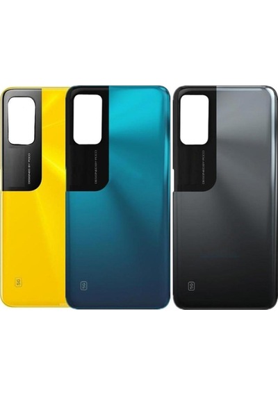 Xiaomi Poco M3 Pro İle Uyumlu Arka Pil Kapak Siyah