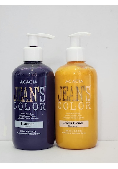 Acacia Jean's Color Altın Sarısı - Lilamor Saç Boyası 2 x 250 ML