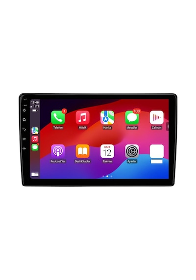 Navix V8 Turbo 4-64 Renault Captur 2013-2017 Android Multimedya Carplay Sistemi 9"