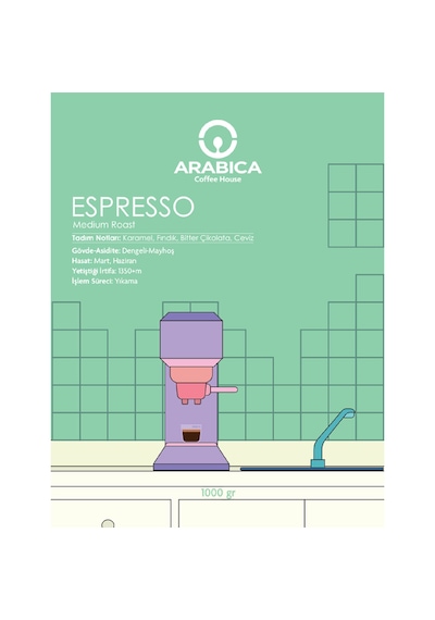 Espresso Kahve 1kg Çekirdek Kahve Taze Kavrulmuş 69328298