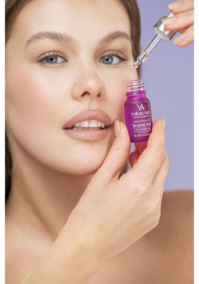 Volkan Ates Natural & Beauty Lavandula Angustifolia Saf Lavanta Yağı Cam Damlalıklı 10 Ml