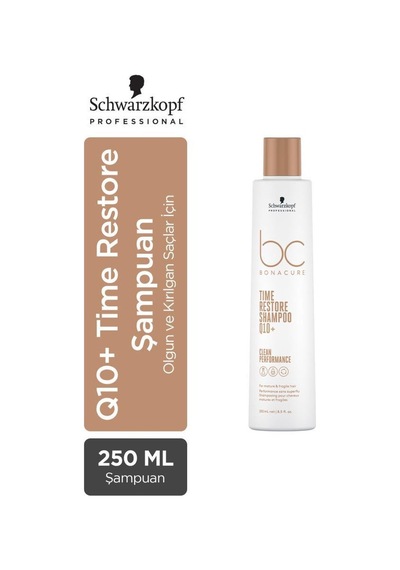 Bonacure Q10+ Time Restore Olgun Ve Kırılgan Saçlar İçin Şampuan 250 ML