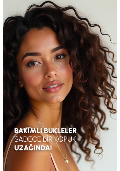 Bukle Belirginleştirici Saç Köpüğü 200 Ml Hindistan Cevizi Özlü, Paraben, Sls Ve Silikon İçermez
