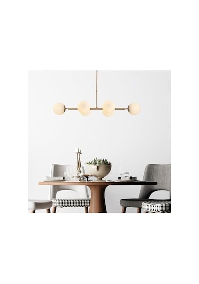 Eskitme Kaplama Modern Avize E14 Metal Cam 80x22cm Diğer