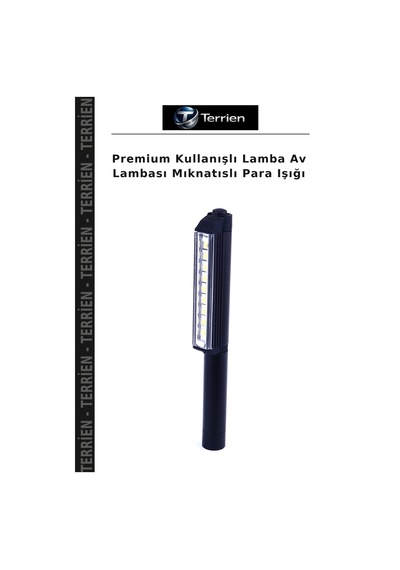 Premium Kullanışlı Lamba Av Lambası Mıknatıslı Para Işığı Beyaz