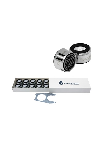 Flowsmart Avantaj Paketi 10 Lu 5 L/dk Su Tasarruflu Aeratör %75 Tasarruf Øf24 Uyumlu