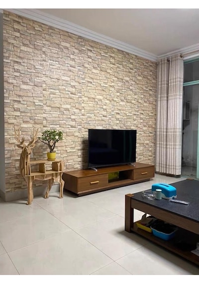 Doğal Taş 3D Kendinden Yapışkanlı Duvar Kağıdı Duvar Paneli (534218386)