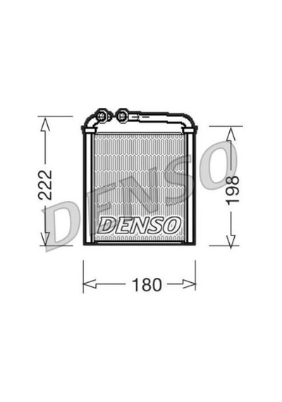 Kalorıfer Radyatoru-denso Tıp Vw Golf 12-13 Passat 11-15 Skoda Superb 14-15 Den-drr32005