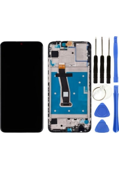 Te Huawei P Smart 2019 Uyumlu Çıtalı Lcd Ekran Dokunmatik + Tamir Seti