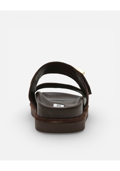Steve Madden Take-two Cho Brn Sd Kadın Cho Brn Sd Terlik Take-two Kahverengi