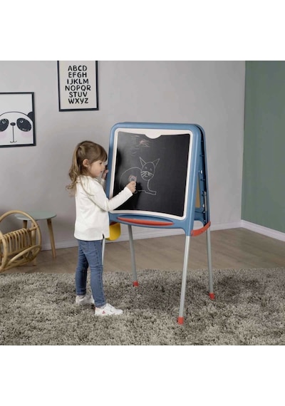 Smoby Metal Ayaklı Çift Taraflı Manyetik Yazı Tahtası 7600410308 Diğer