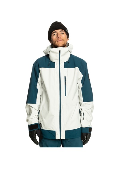 Quiksilver Ultralight Erkek Gri Snowboard Ceketi 30091