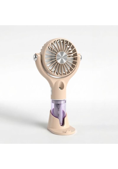 Avec Av-f833 Telefon Tutucu , Su Spreyli Ve Hassas Ayarlı Usb Şarjlı Mini Fan