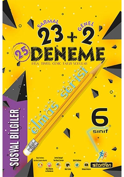 6. Sınıf Sosyal Bilgiler Elmas Deneme- Startfen Yayınları