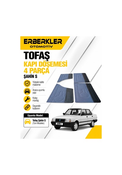 Tofaş Şahin S Kapı Döşemesi 4 Parça - Erb1416