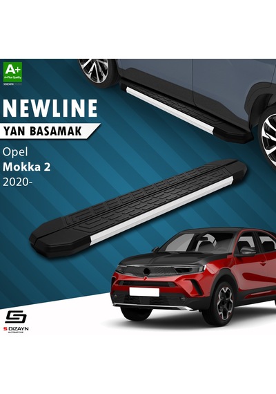 S-dizayn Opel Mokka 2 Newline Aluminyum Yan Basamak 173 Cm 2020 Ü