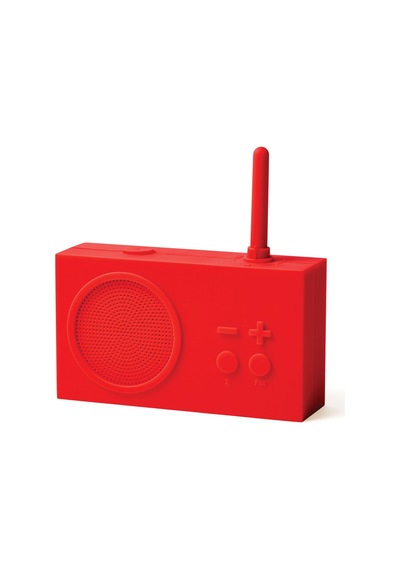Lexon Tykho 3 Radyo Ve Bluetooth Hoparlör Kırmızı