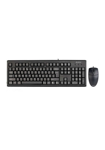 A4 TECH KM-72620D TÜRKÇE USB MULTİMEDYA SİYA   Q KLAVYE+MOUSE