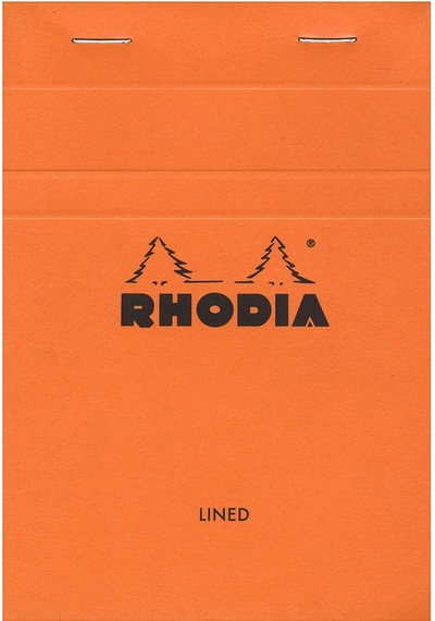 Rhodia Basic A6 Çizgili 80 Sayfa Turuncu Kapak Bloknot Rb13600