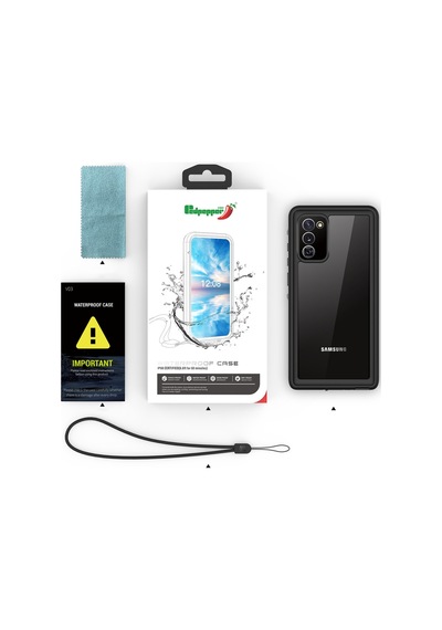 Galaxy Note 20 Kılıf 1-1 Su Geçirmez Kılıf (529055237) Siyah