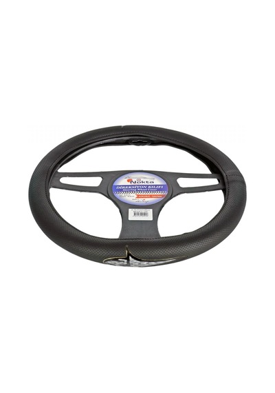 Nyf Direksiyon Kılıfı Fosforlu 38 Cm Siyah Meşale Beyaz A-10