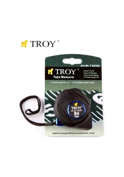 Troy 23165 Stoperli Şerit Metre 5m.x25mm. 5 M