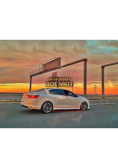 Megane 4 Rs Marşpiyel - Plastik - Boyasız
