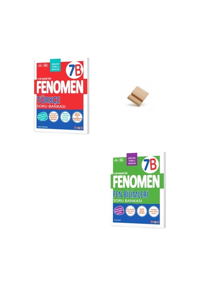 Fenomen 7. Sınıf Maarif 7b Türkçe Ve Fen Bilimleri Soru Bankası + Telefon Standı