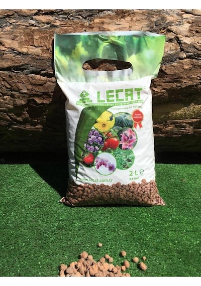 Lecat Kil Bilyesi 2 Lt 3 8 Mm Genleştirilmiş Hidroponik Orkide Bitki Diğer