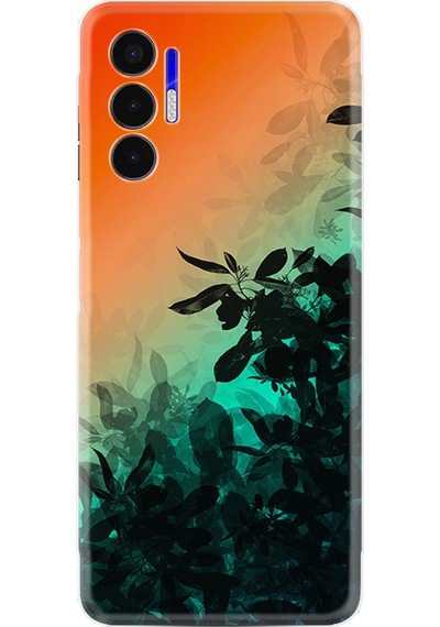 Tecno Pova 3 Kilif Silikon Desen Güzel Çiçekler 1712 566390049