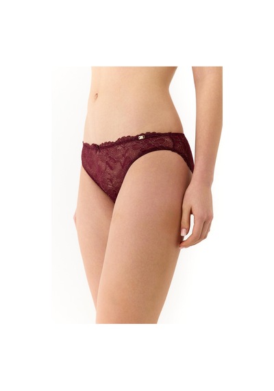 Amarelle Roma Bordo Full Dantel Slip Külot